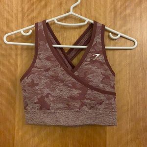 Gymshark Sports Bra; Cami; small; medium support